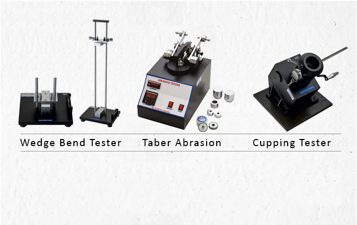 Wedge Bend Tester Taber Abrasion Cupping Tester